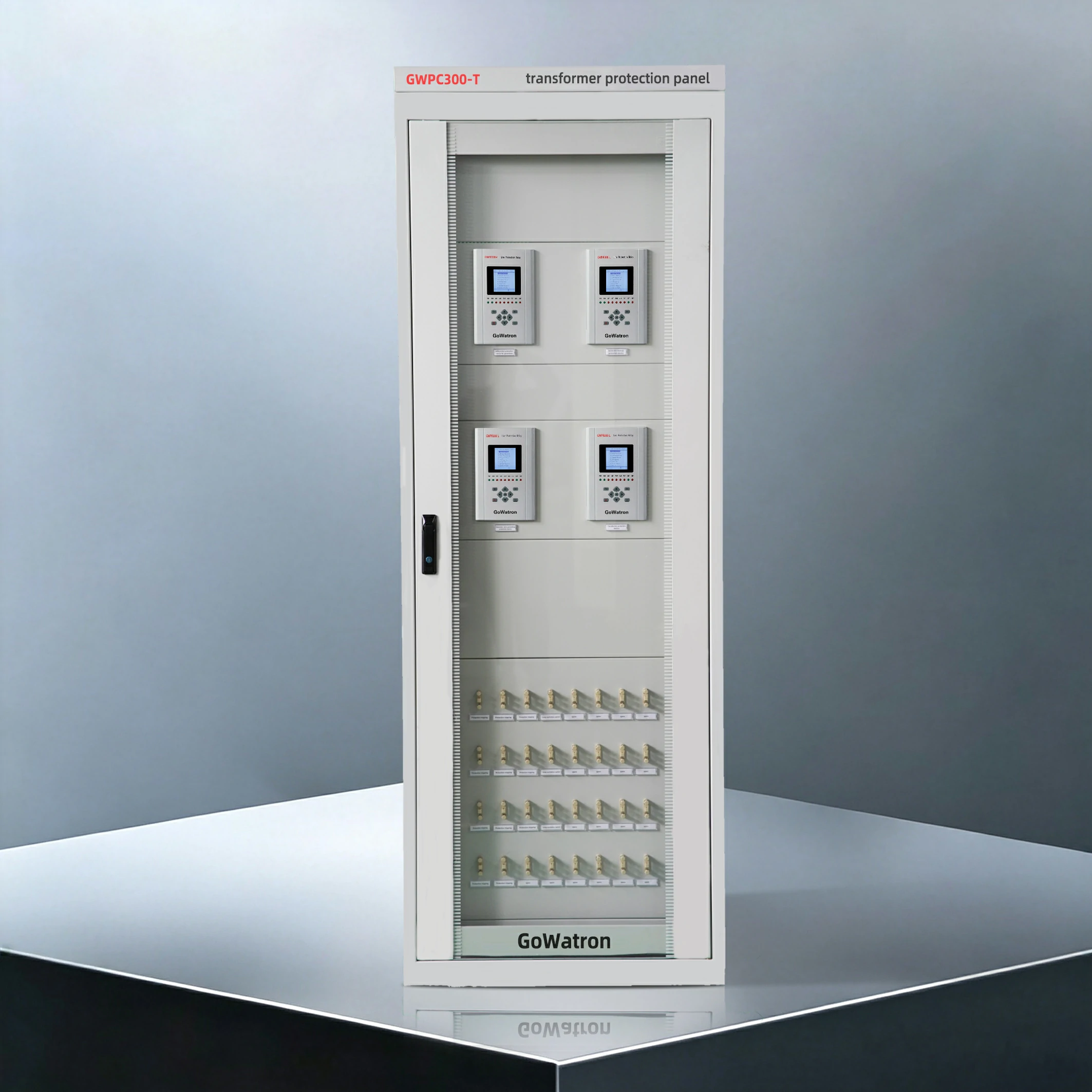 GWPC300-T transformer protection panel front view