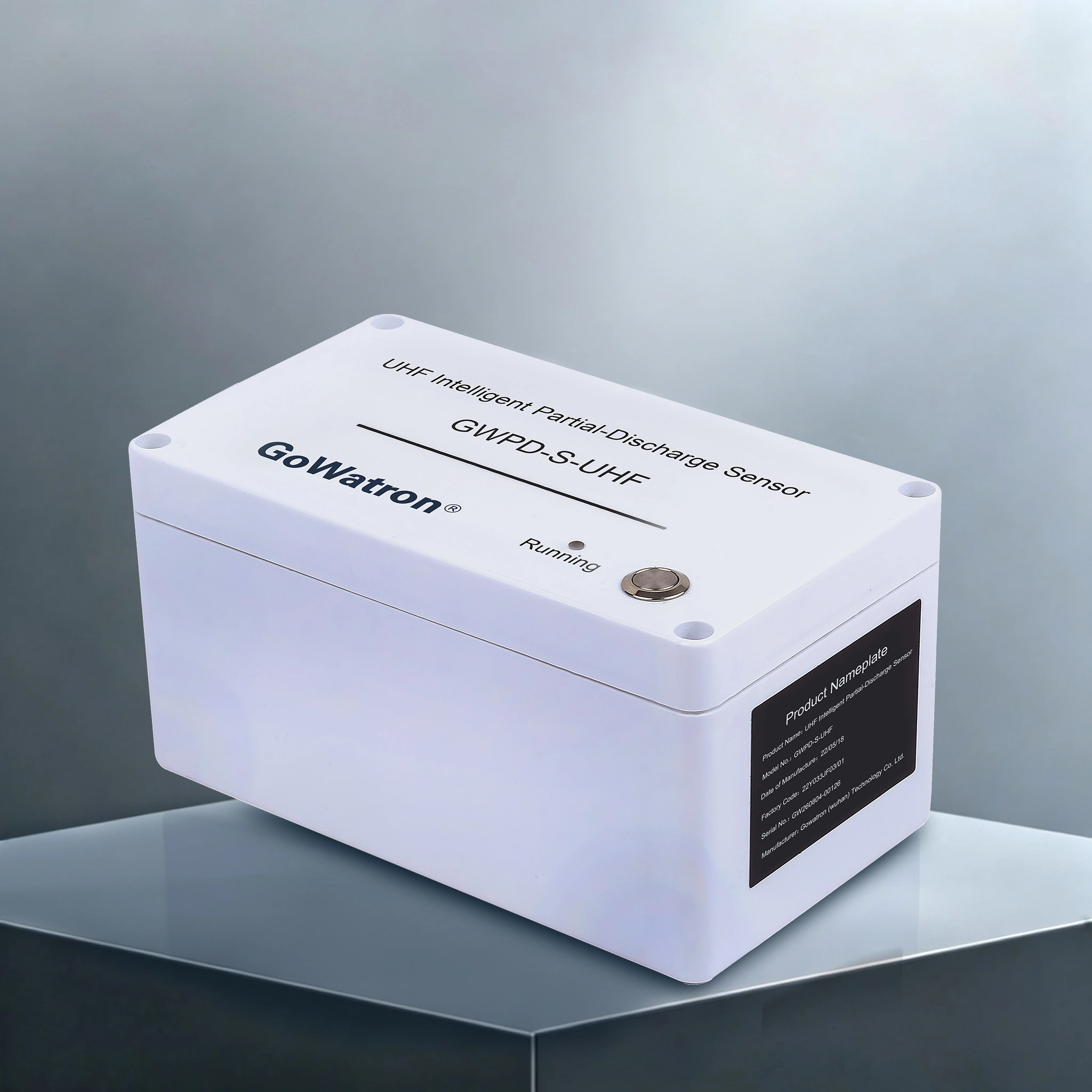 GWPD-S-UHF UHF Intelligent Partial-Discharge Sensor – Rear View