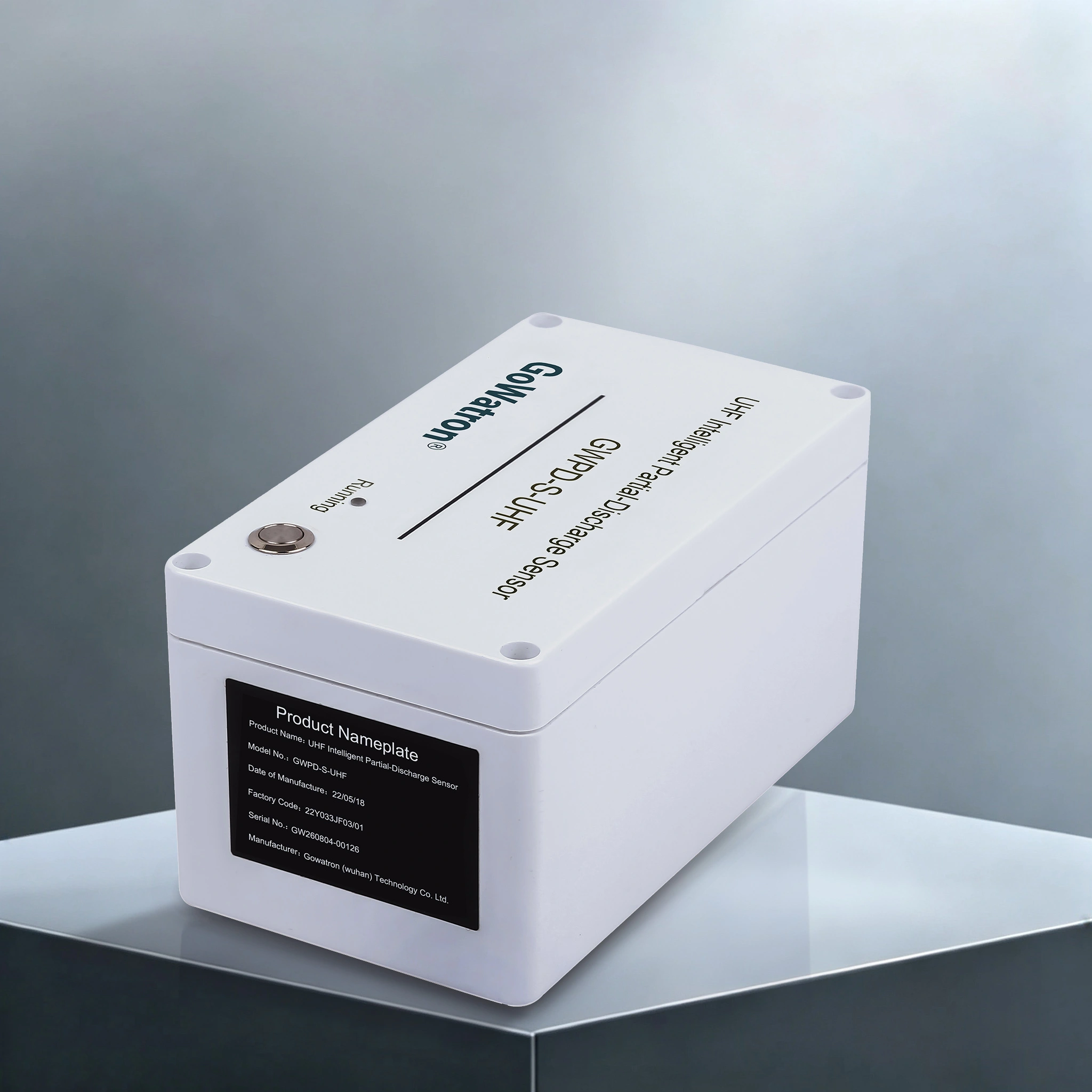 GWPD-S-UHF UHF Intelligent Partial-Discharge Sensor – Right Side View