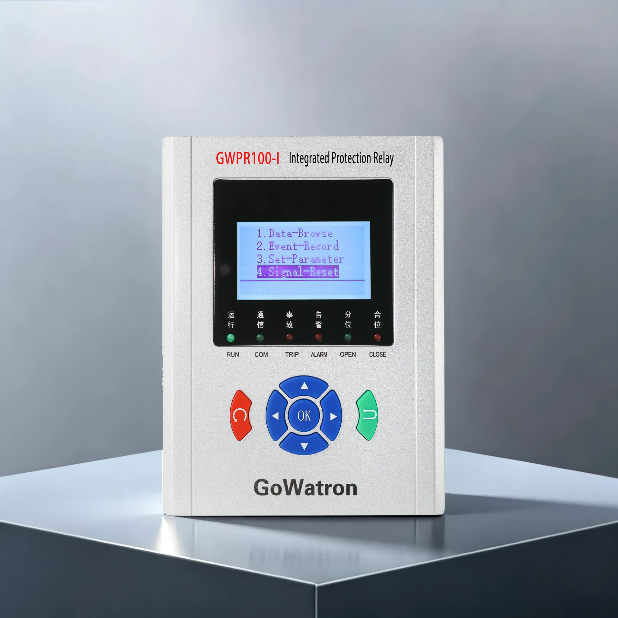 GWPR100-I Digital Integrated Protection Relay Front View