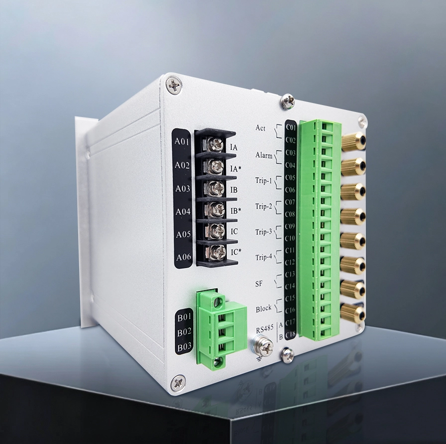 GWPR220-AF Feeder Arc Flash Protection Relay Left Side View