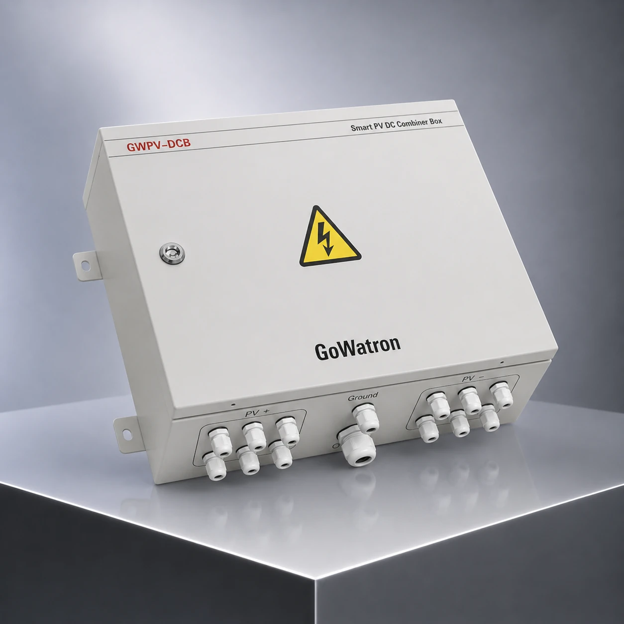 GWPV-DCB compact smart PV DC combiner box by GoWatron