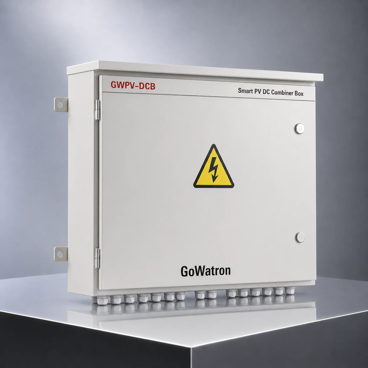 GWPV-DCB smart PV DC combiner box manufactured by GoWatron